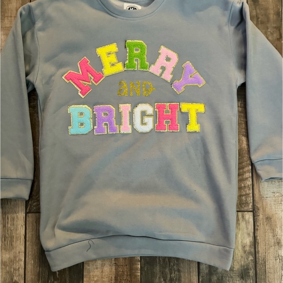 NWOT Merry & Bright Sweatshirt Size XL - Picture 2 of 7